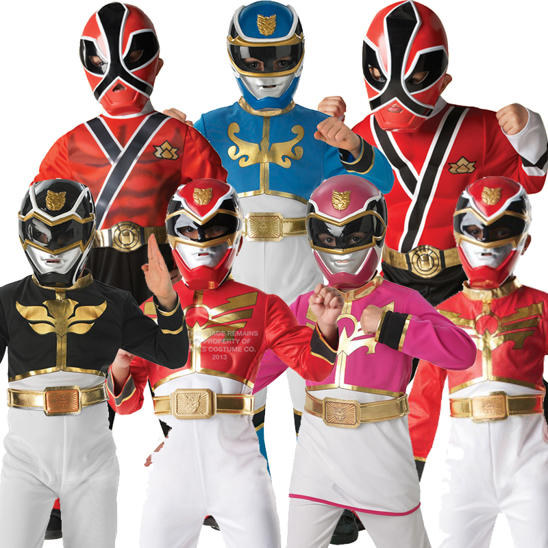 Niño Vestido elegante traje de ropa Power Rangers Disfraz ...