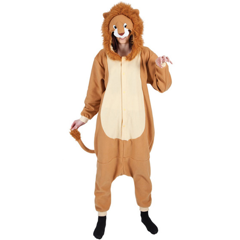 Adult Onesie Animal Pyjamas Bodysuit Fancy Dress Costume Outfit New
