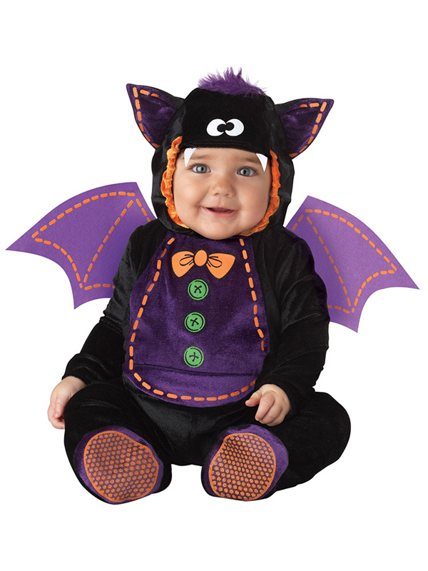 Child Infant Baby Bat Fancy Dress Costume Halloween Animal Kids Boys