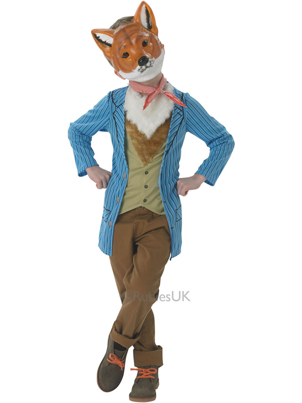 Child Fantastic Mr Fox Outfit Fancy Dress Costume Book Week Boys eBay