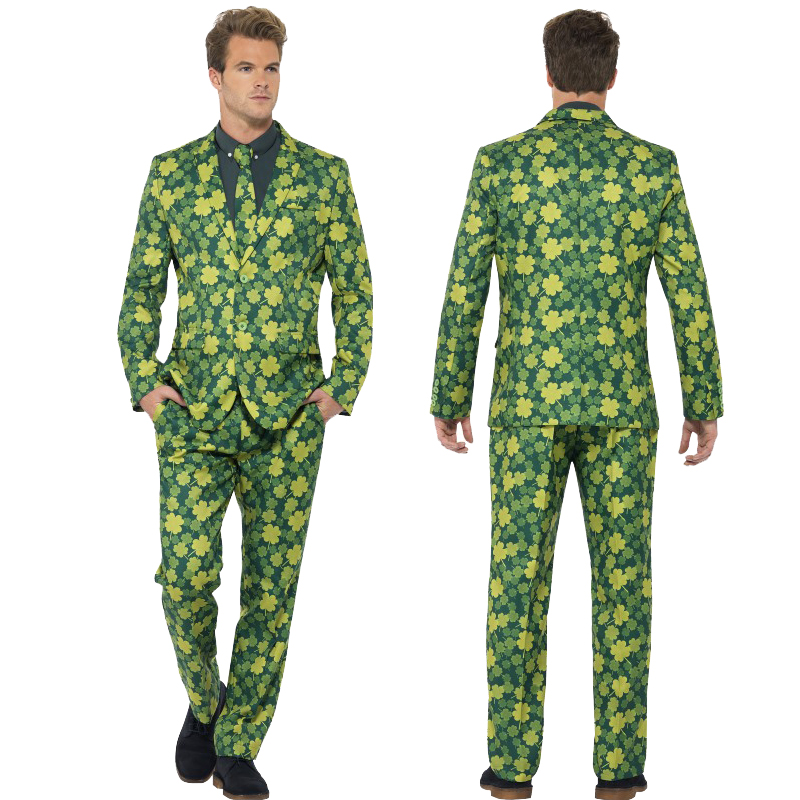 Mens Stand Out Suits Stag Do Party New Comedy Funny Fancy Dress Costume Outfit - Picture 14 of 31