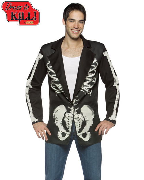 men's skeleton jacket