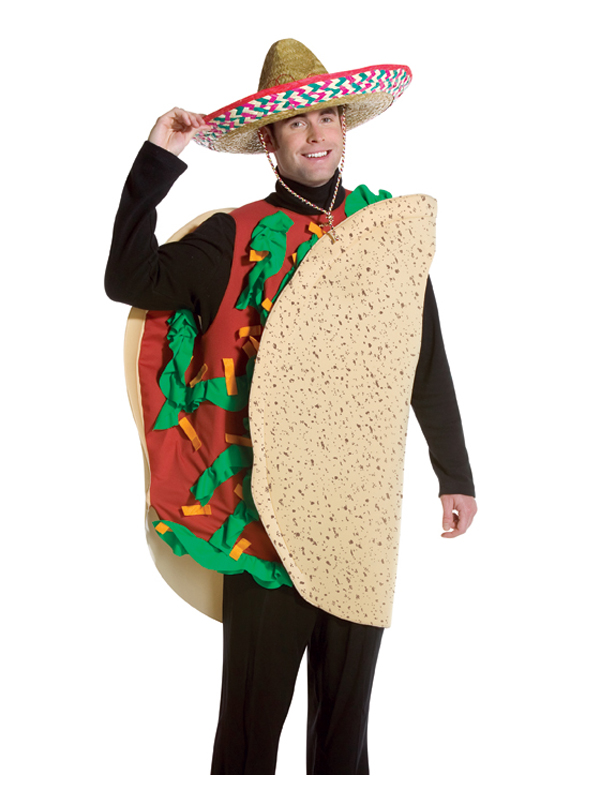 Adult Taco Mexican Fancy Dress Food Costume | eBay