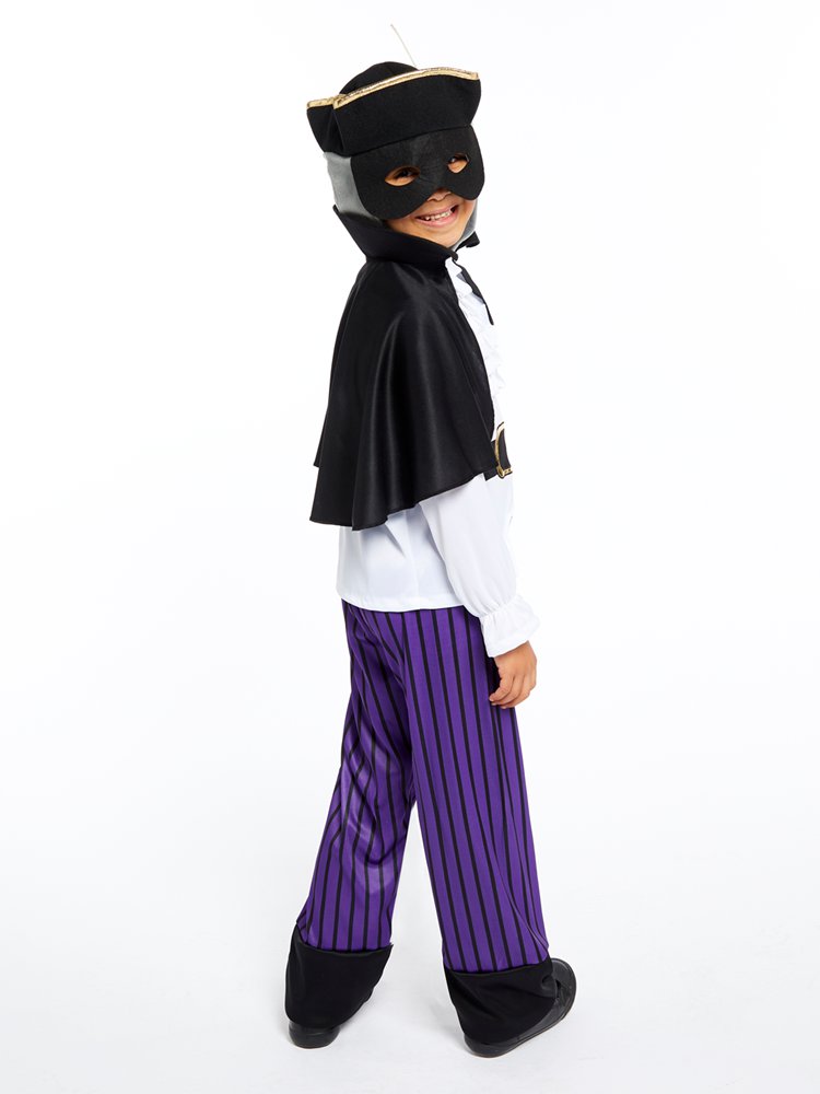 Childs Official Highway Rat Fancy Dress Highwayman Costume World Book Day Kids