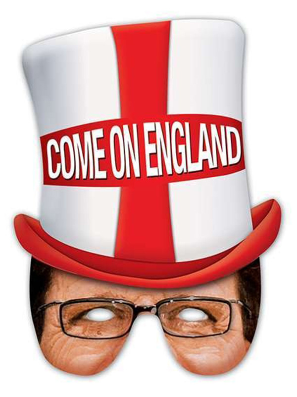 England Fan Face Mask Sport Football Rugby Fancy Dress eBay