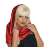 View Item Lady Gaga Red Head Scarf Fancy Dress Pop Singer Diva Star