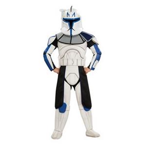 Child Cptn Rex Clone Trooper Star Wars Costume (Medium)