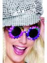 View Item Flower Power Specs Fancy Dress Costume Accessory 