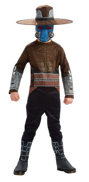 Child Ages 3-4 Years Licensed Star Wars Cad Bane Fancy Dress Costume Kids Boys