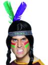 View Item Adult Indian Feathered Headdress Fancy Dress Accessory