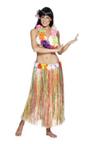 View Item Adult Grass Hawaiian Hula Skirt Fancy Dress Costume Ladies Womens Female