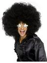 View Item Adult 70s Star Shape Gold Glasses Fancy Dress Accessory