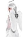 View Item White Marabou Angel Wings Fancy Dress Costume Accessory