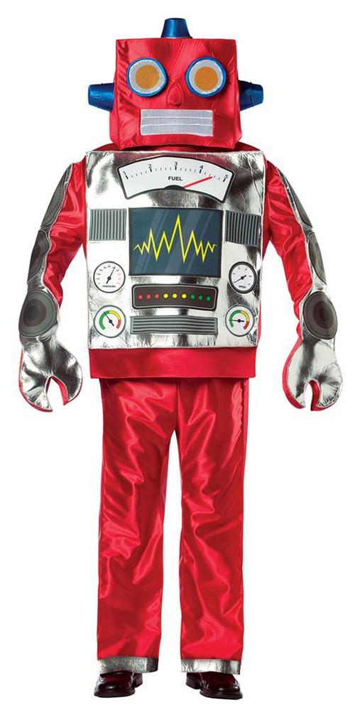 retro robot costume