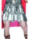 View Item Adult Roman Silver Rubber Skirt Fancy Dress Accessory