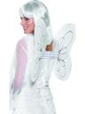 View Item Adult Ladies White Angel Glitter Net Wings Fancy Dress Hen Night Costume Accy