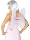 View Item Pink Angel Net Wings Fancy Dress Costume Accessory