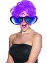 View Item 70s Jumbo Heart Shaped Glasses Fancy Dress Accessory