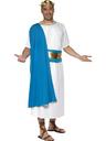 View Item Adult Roman Senator Fancy Dress Costume Rome Emporer Toga Robe Mens Gents Male