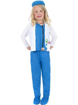 Child Age 4-6 Years Doctor/ Vet Surgeon Fancy Dress Hospital Costume (Small)