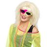View Item Adult 80s Green And Pink Two Tone Fancy Dress Shades Ziggy David Bowie