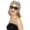 View Item Adult 40s Style Circular Sunglasses Fancy Dress Shades Hollywood Ladies