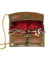 View Item Adult Pirate's Chest Handbag Fancy Dress Booty Party Purse Accessory