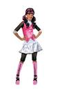 View Item Girls Draculaura Monster High Fancy Dress Halloween Costume (Size 3 - 10 Years)