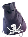 View Item Caribbean Pirate Pouch Fancy Dress Money Coin Purse Accessory