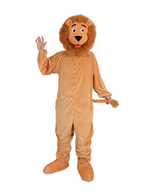 Adult One Size Lion Mini Mascot Zoo Animal Wildlife Fancy Dress Costume