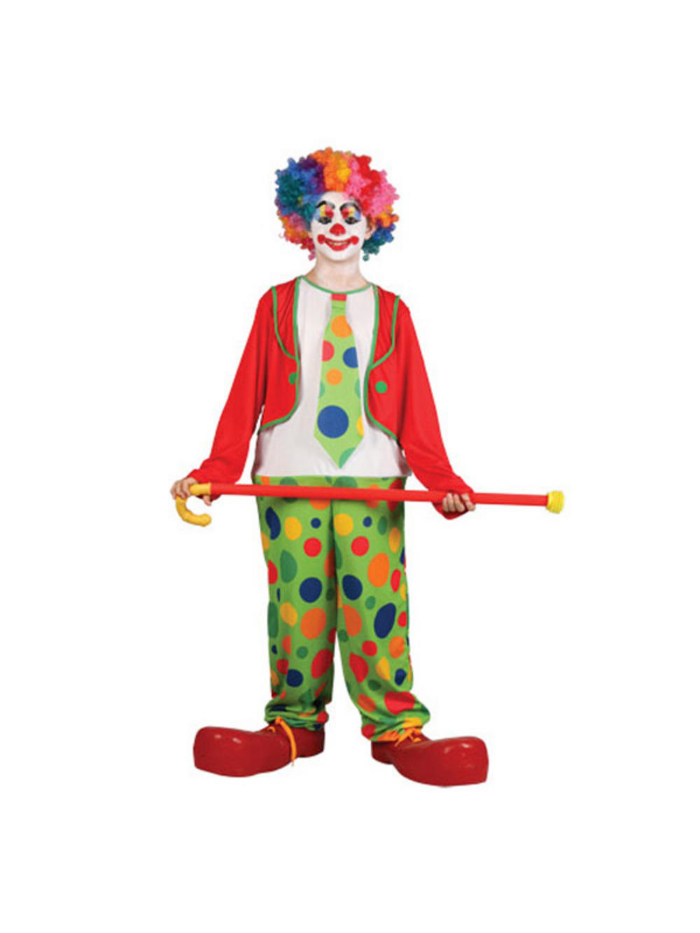 Child Funny Circus Clown Fancy Dress Costume Kids Boys Male Buy Online