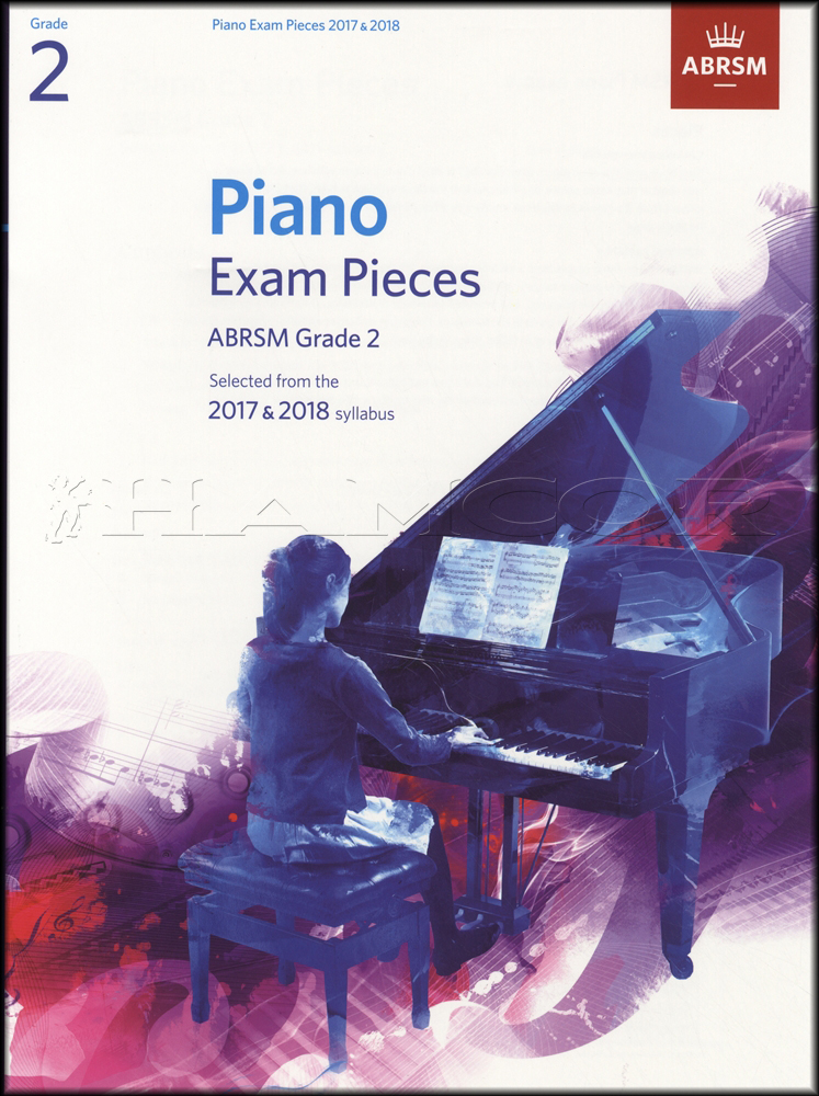 Abrsm Piano Exam Pieces 2017 2018 Syllabus Grade 2 Sheet Music Book