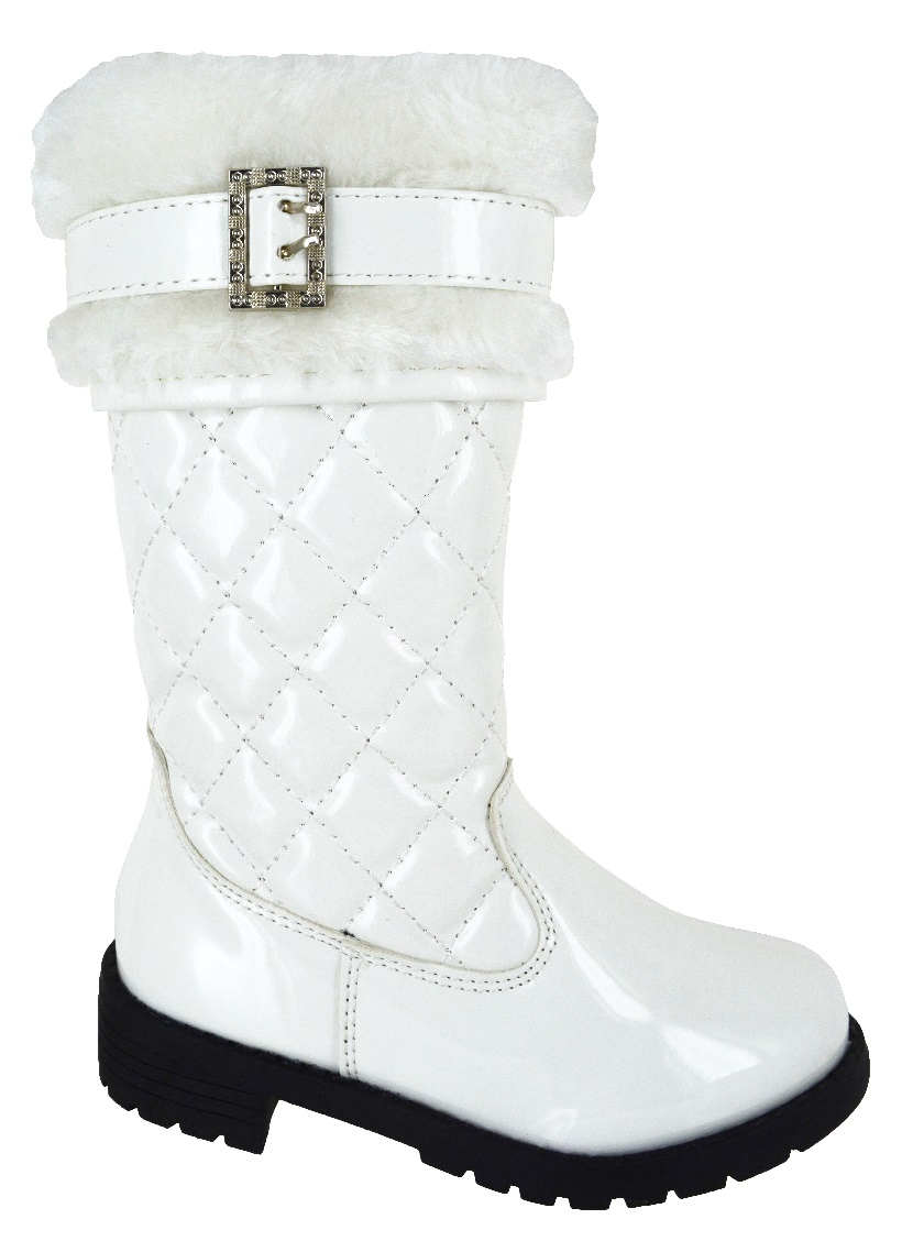 quilted flat boots