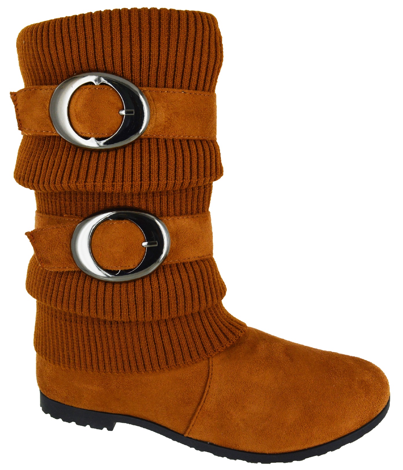 ladies flat boots size 8