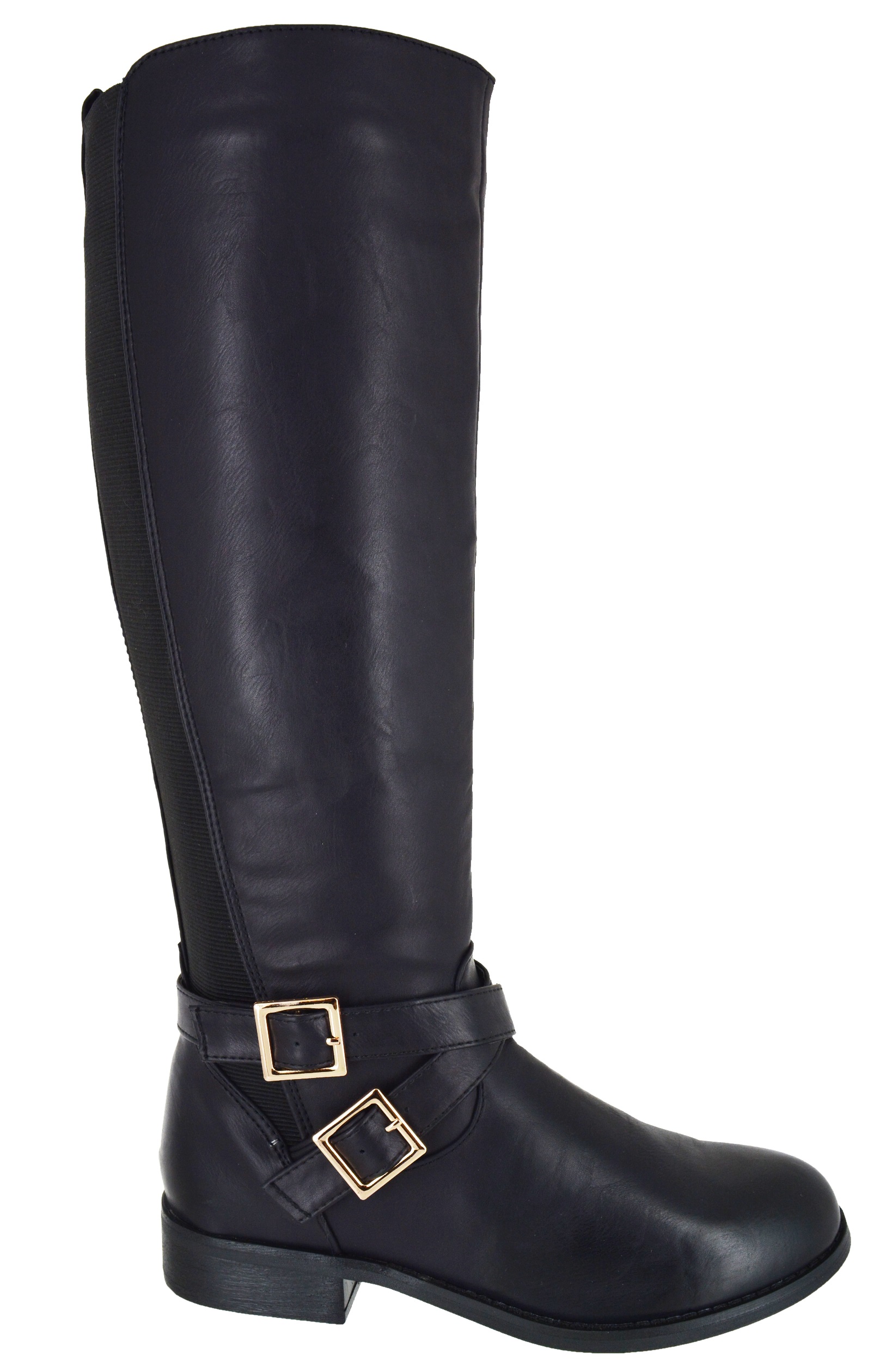 womens wide calf stretch boots