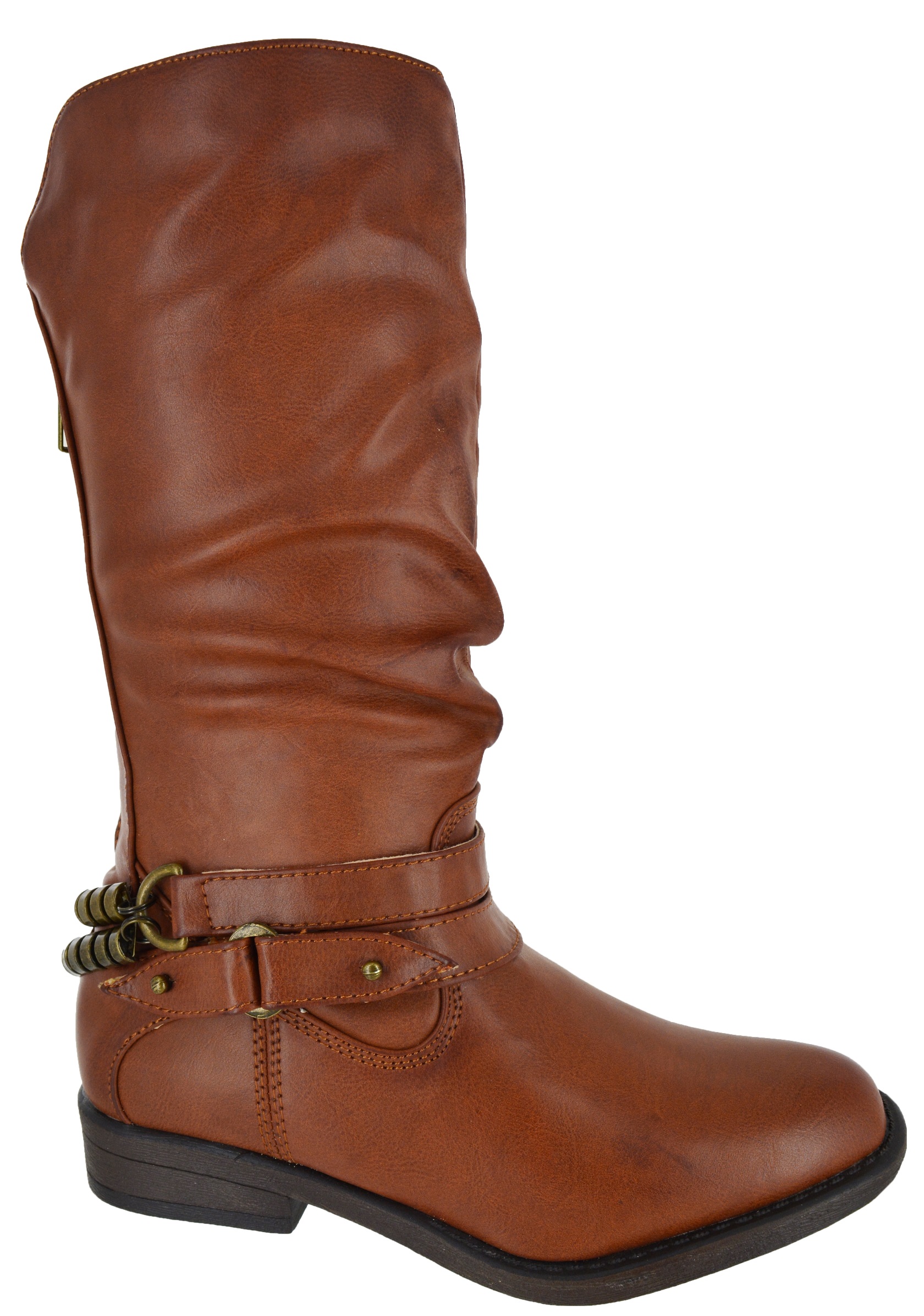 tan mid boots