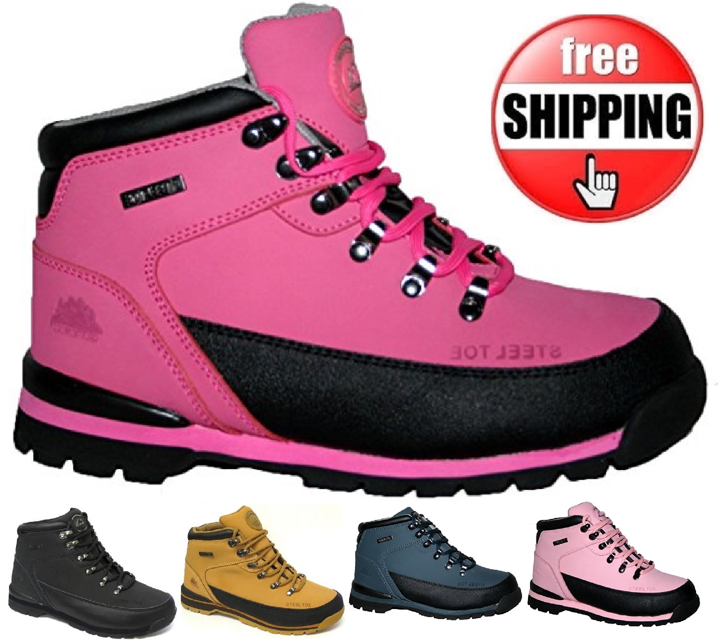 safety boots size 3