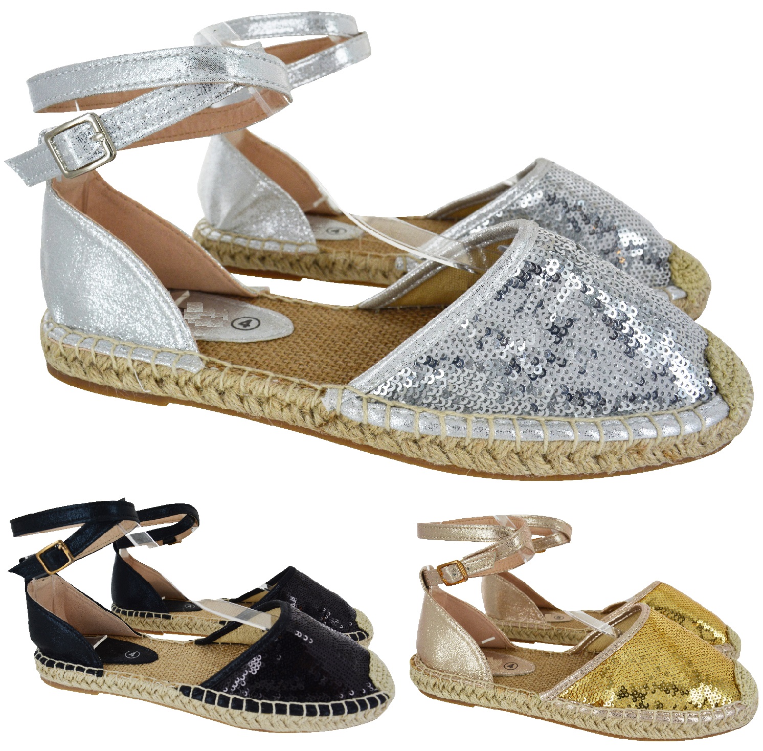 women's low heel espadrilles