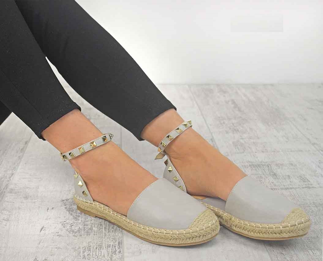 flat ankle strap espadrilles