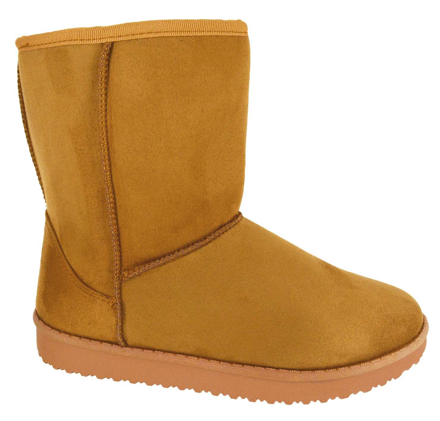 LADIES WOMENS WARM WINTER FAUX FUR LINED HUG SNUGG ANKLE SHOES BOOTS SIZE 3-8