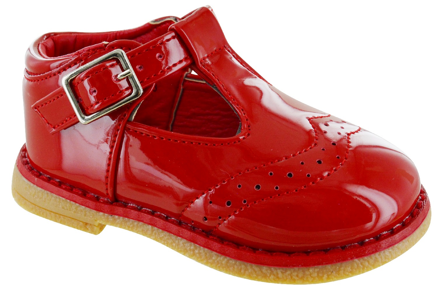 KIDS BABY INFANTS CHILDRENS SPANISH BUCKLE FLAT WEDDING PARTY TOODLER SHOES SIZE