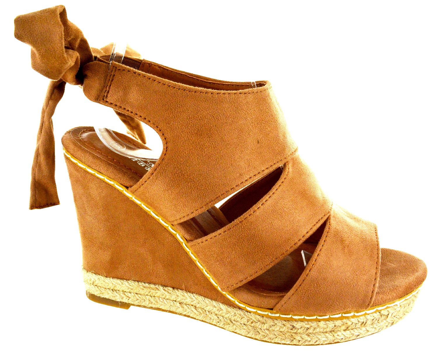 LADIES WOMENS SUMMER HIGH HEEL PLATFORM ESPADRILLES WEDGE SANDALS SHOES SIZE 3-8