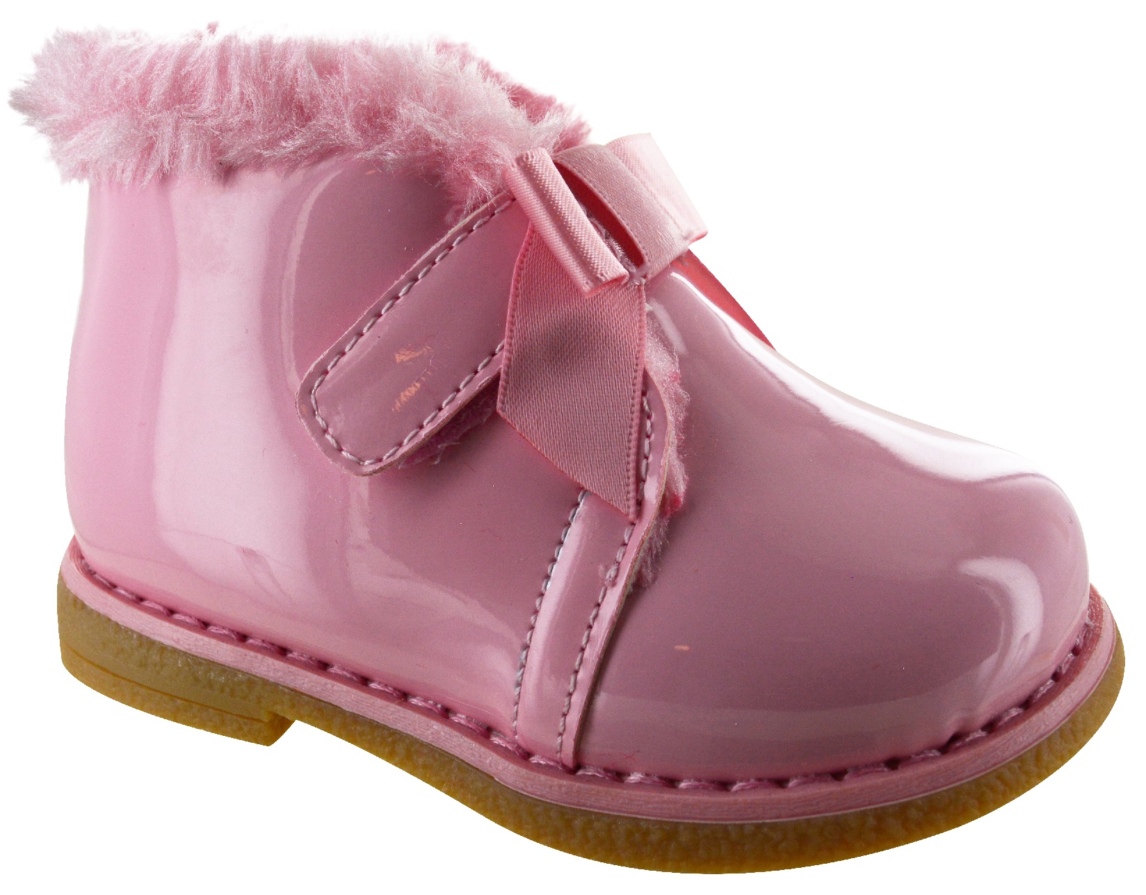 GIRLS CHILDRENS ANKLE FLAT WINTER FUR LINED COMFY SCHOOL SHOES KIDS BOOTS SIZE