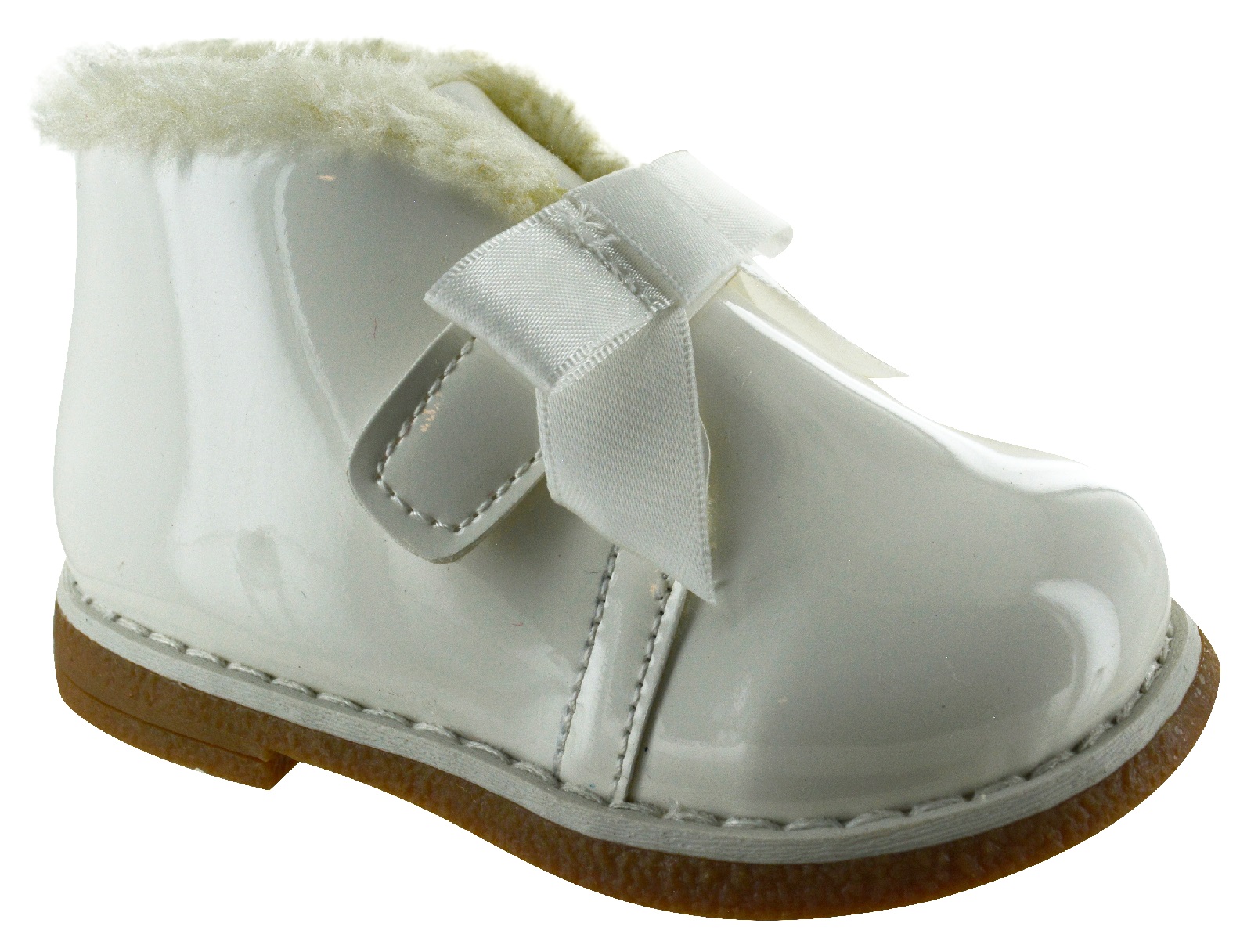 GIRLS CHILDRENS ANKLE FLAT WINTER FUR LINED COMFY SCHOOL SHOES KIDS BOOTS SIZE