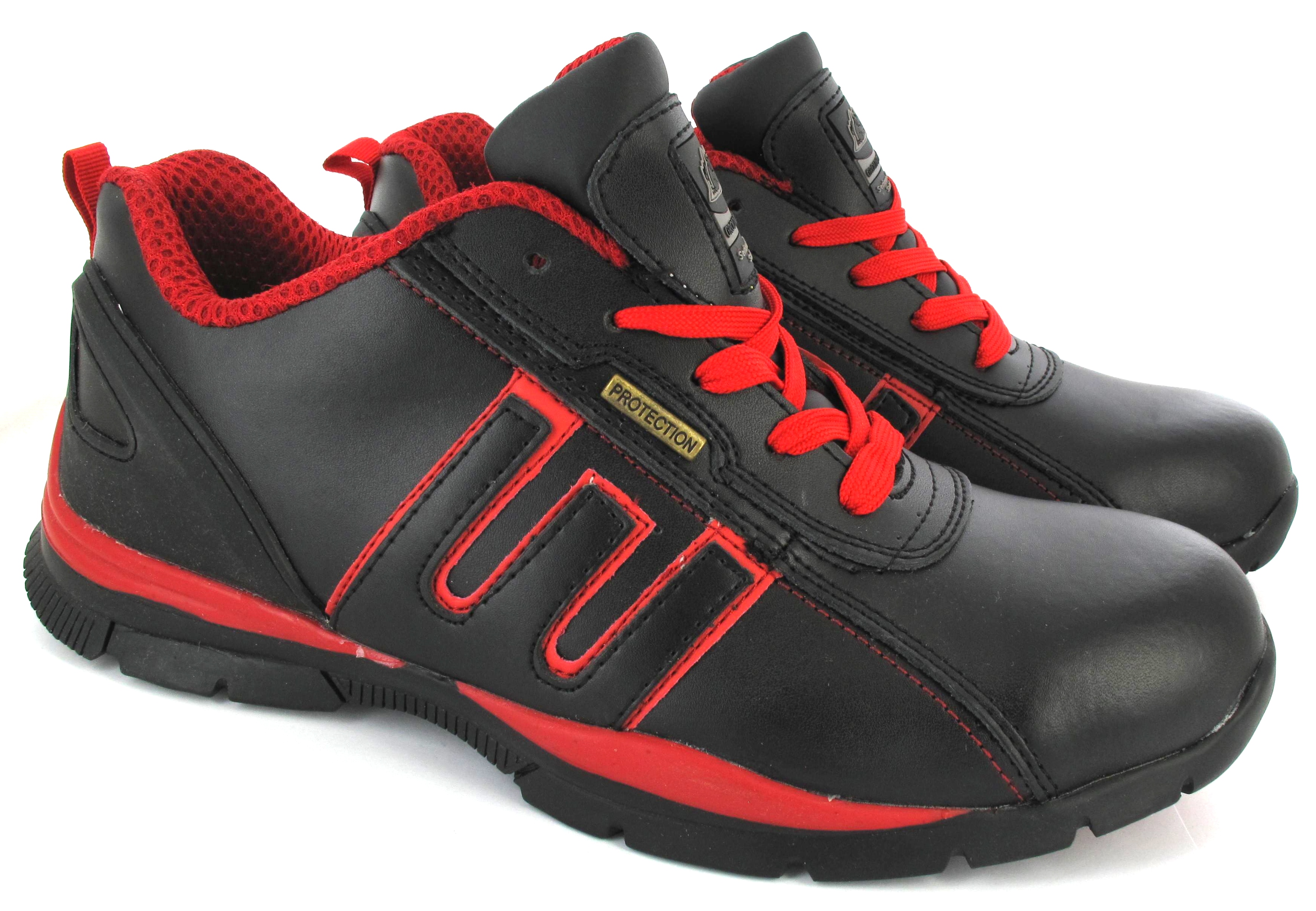 MENS WORK SAFETY TRAINERS STEEL TOE CAP BOOT HIKER ANKLE TRAINER SHOES SZ 3-13 | eBay