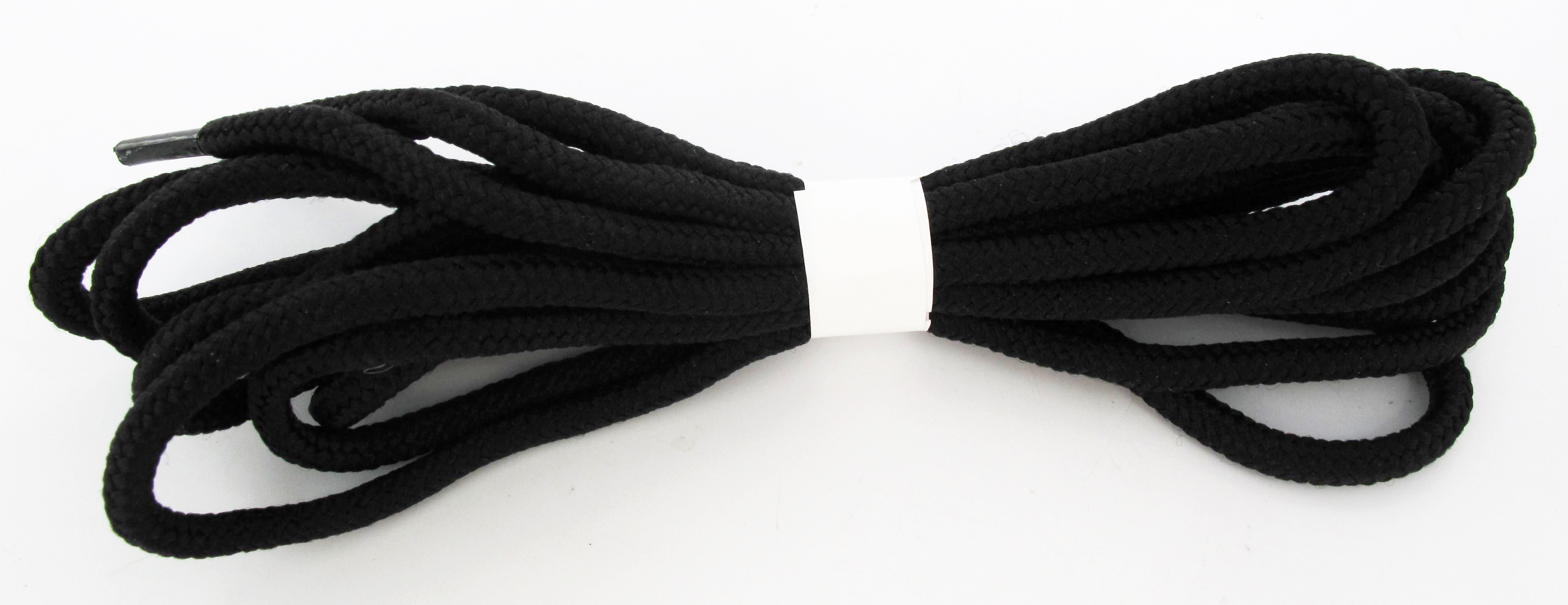 black flat boot laces