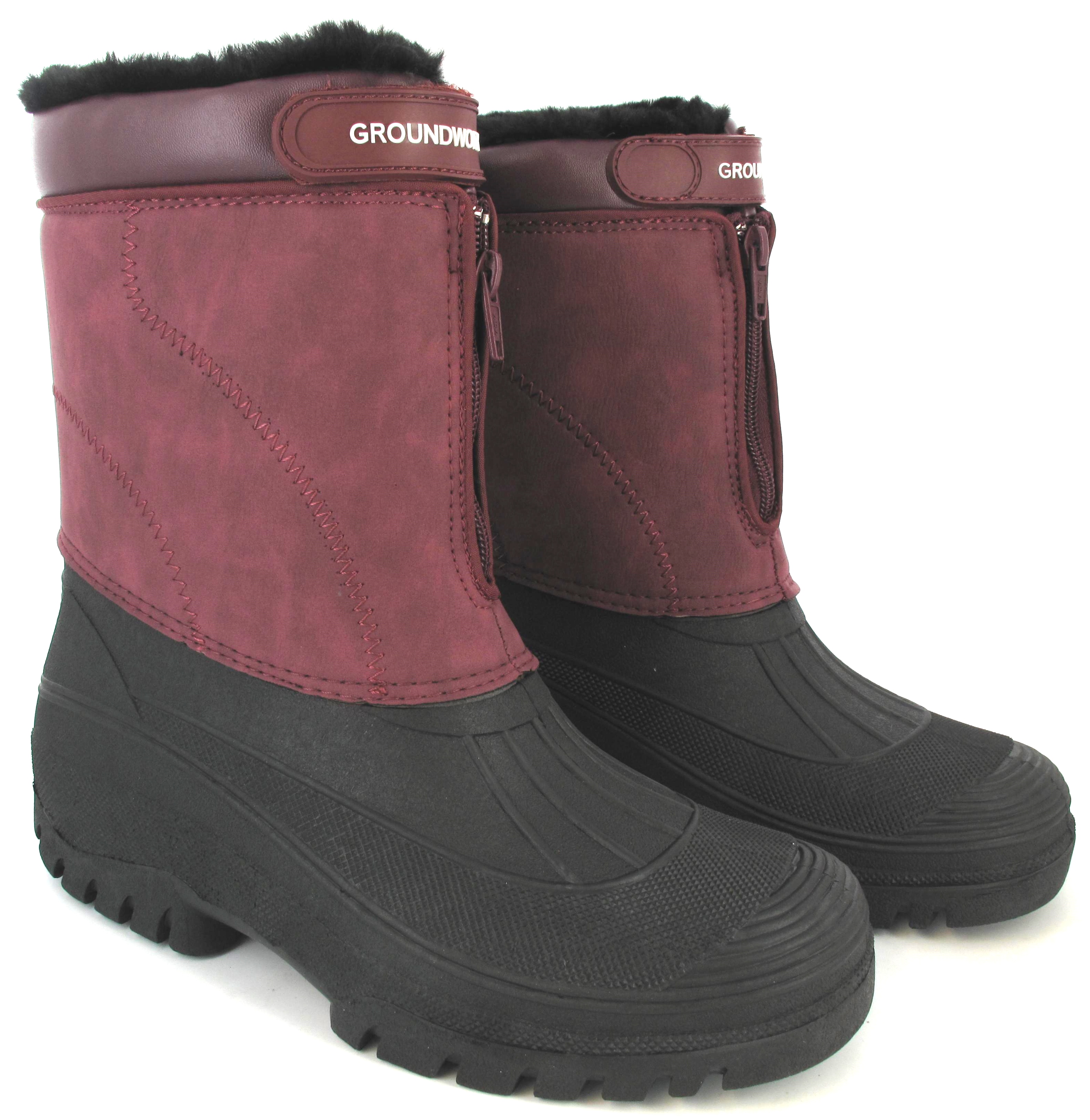 mink snow boots