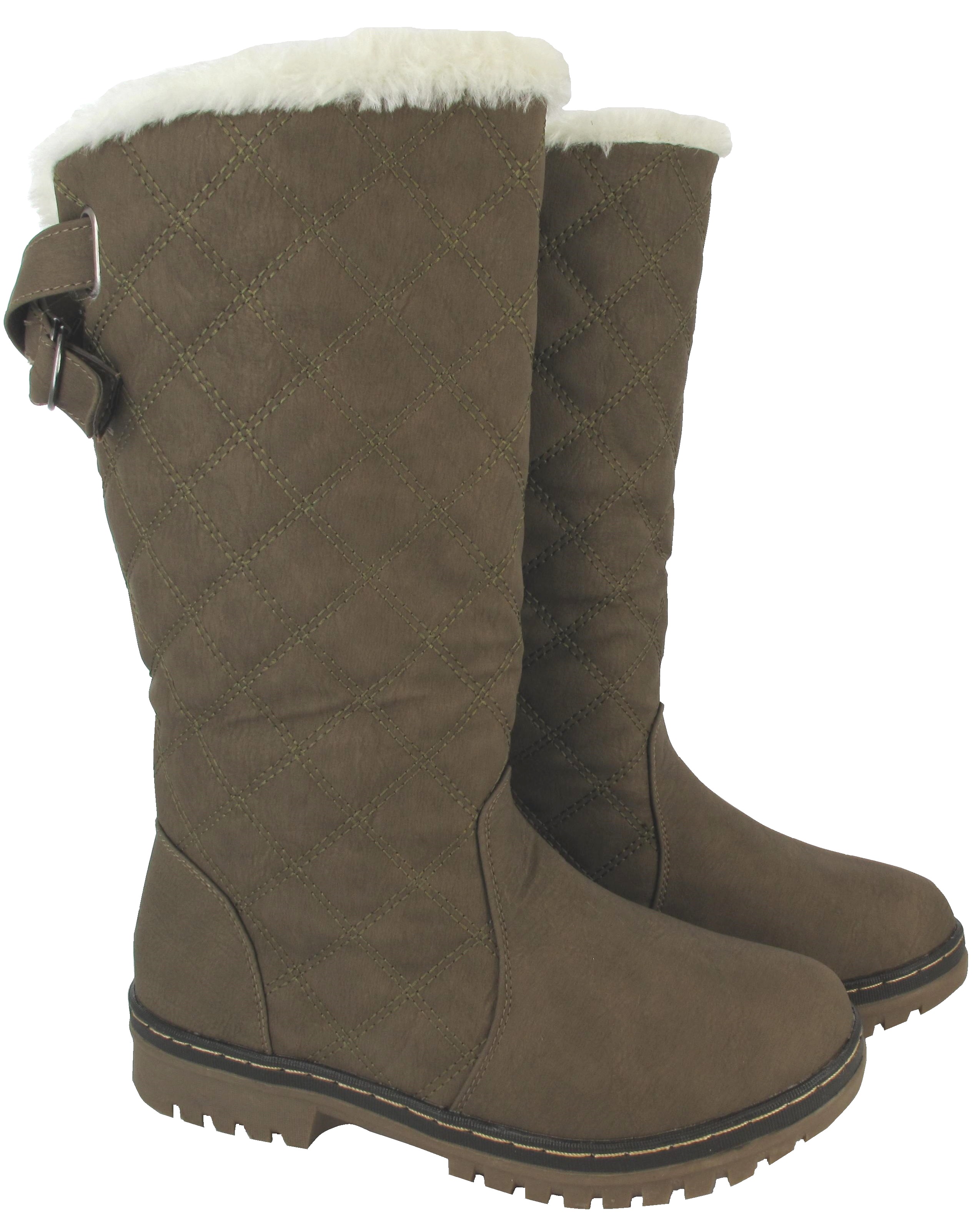 snow boots grip sole