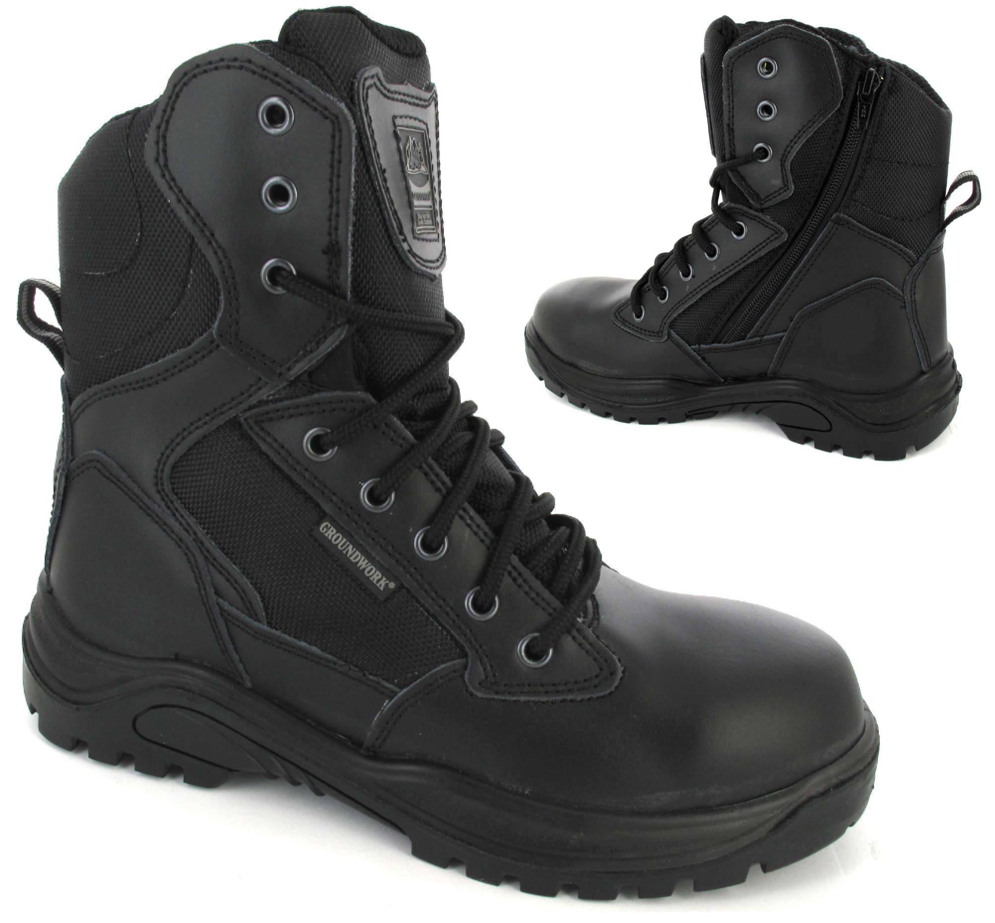 military safety boots