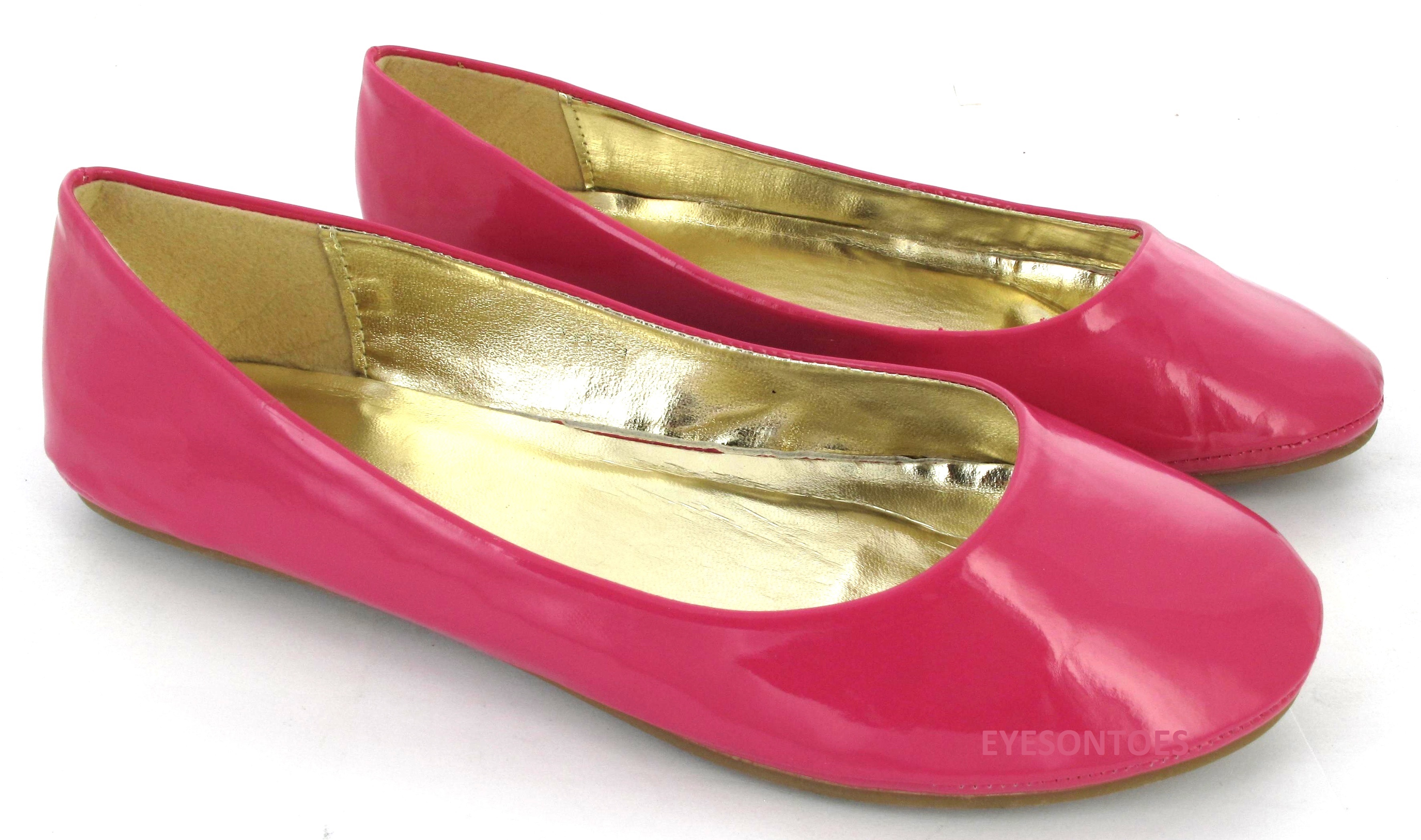 fuchsia ballet pumps